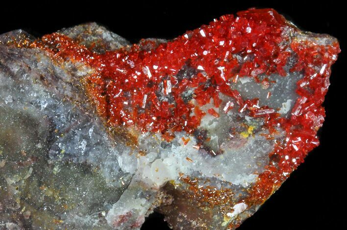 Mimetite Crystal Cluster - Rowley Mine, AZ #76904